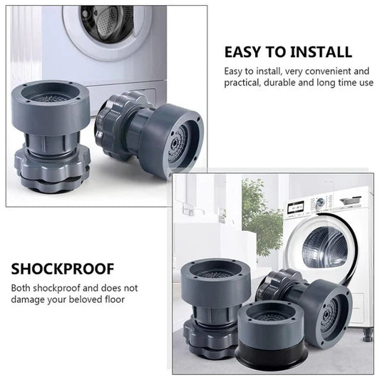 AntiVibration Washing Machine Pads (Adjustable)